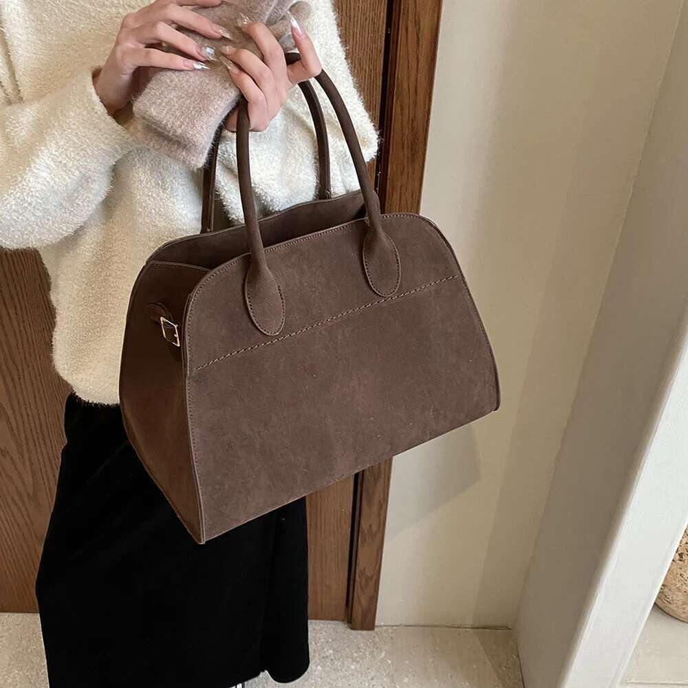 Women Tote Suede Shoulder Stylish Crossbody Trendy Carrying Fashion Designer Bags Top-Handle Satchel Bag