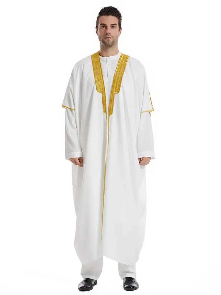 Ramadan Ka Open Muslim Fashion Kimono Abaya Dubai Turkey Arabic Islam Abayas For Prayer Clothes Men Robe Musulmane Hombre X250514