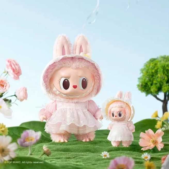 Authentic Labubu 40cm Fashion Big Vinyl Doll The Monsters Flip With Me Series KaiiS Birthday Present CollectableC Y250514