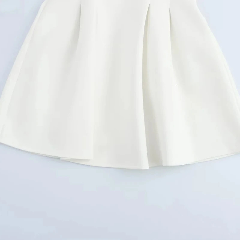 TRAF Womens Y2k Party Dresses Spring Summer Short Sleeve Mini Fashion Casual Elegant Vestidos 250514