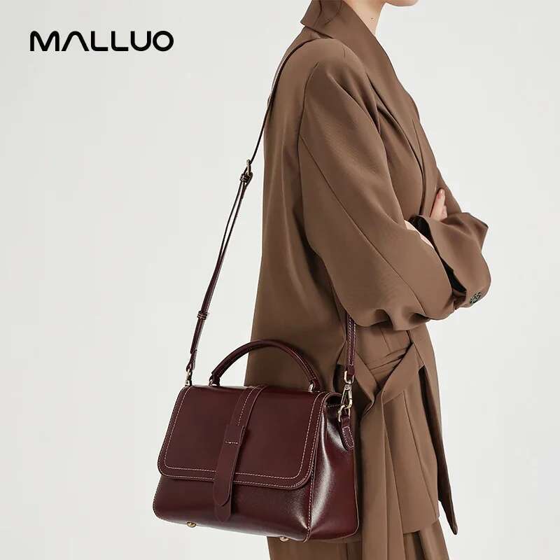 Women Natural Cow Leather Shoulder Bag Ladies Retro Commuting Durable Cowhide Bags Female Designer Handbags For Lady New 250514