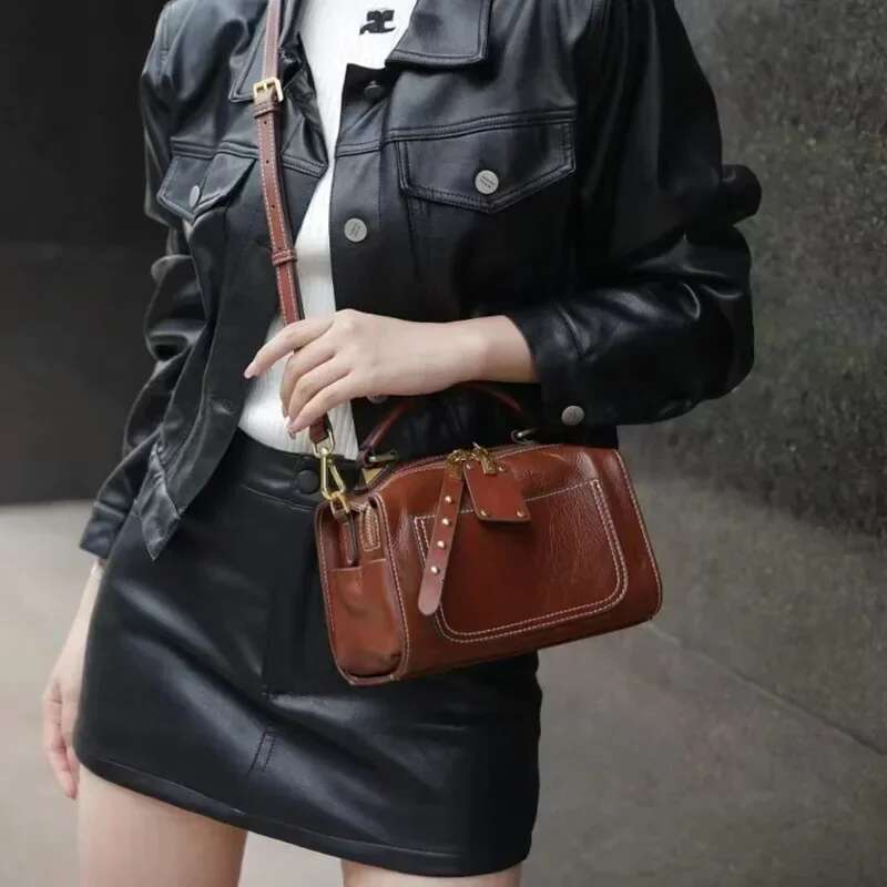 Commuter Zipper Bolsas Mujer Pillow Bags For Women Crossbady Bag Female Boston All Match Bolsos New Trendy Vintage Handbags