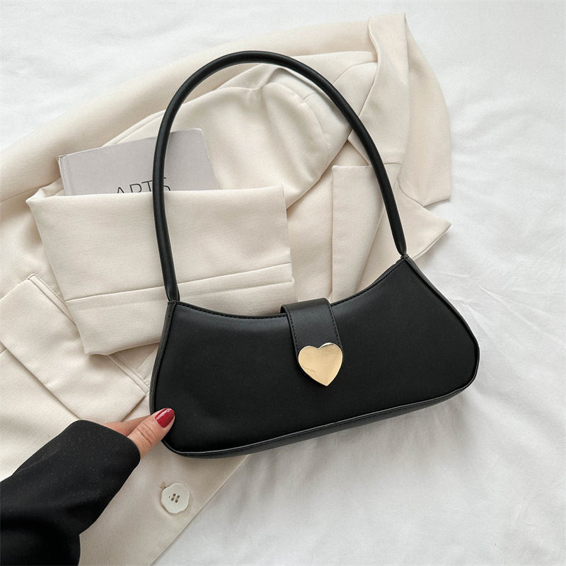 Free Delivery Designer Bag Women's Simple Commuting Texture Solid Color Underarm 2025 Summer Fashionable One Shoulder Leisure Bag Trend This Year