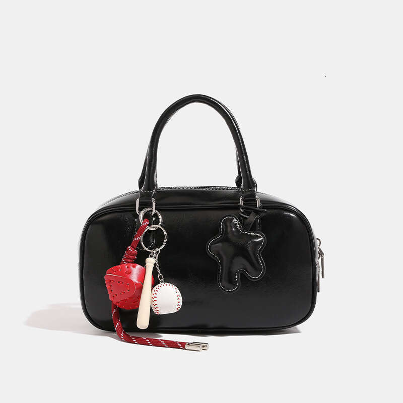 Women's Bags Designer Niche Design Bowling Women's Autumn And Winter Handbag Commuting Versatile Shoulder Crossbody Bag
