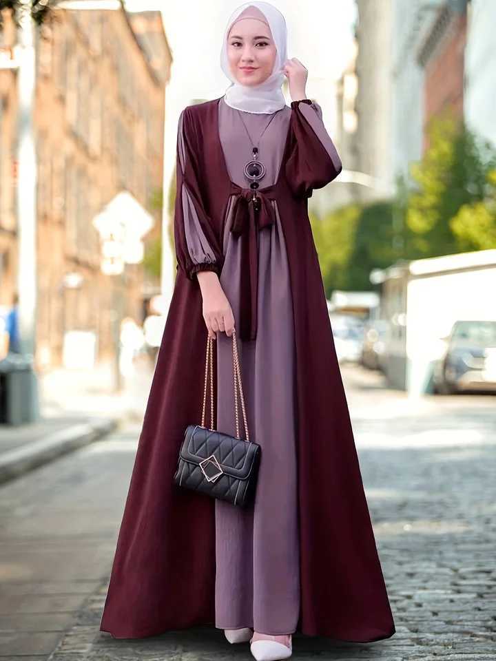 Turkey Arabic Muslim Women Abayas Long Maxi Dress Dubai Saudi Kaftan Islam Party Gown Ramadan Kaftan Modest Caftan Robe Vestidos X250514