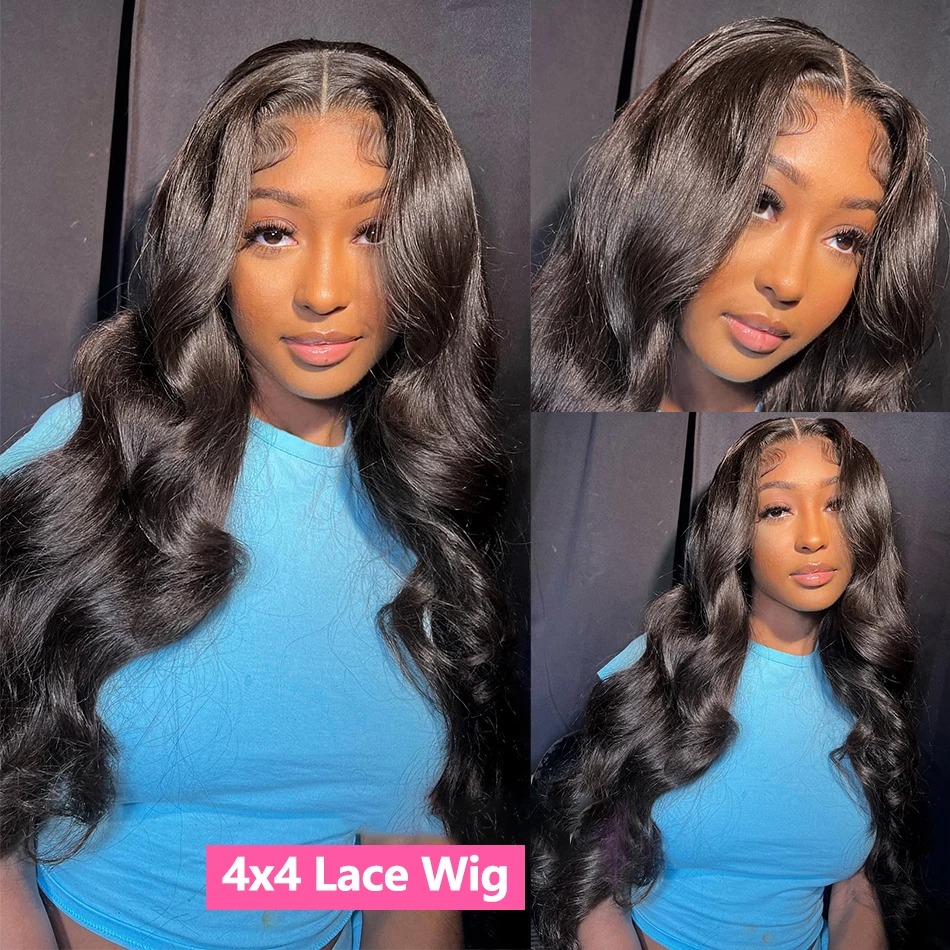 30 40 Inch 13x6 Hd Body Wave Human Hair Wigs Brazilian Lace Front Wig Water Wave Hd Lace Closure Wigs For Women Synthetic Front wigs