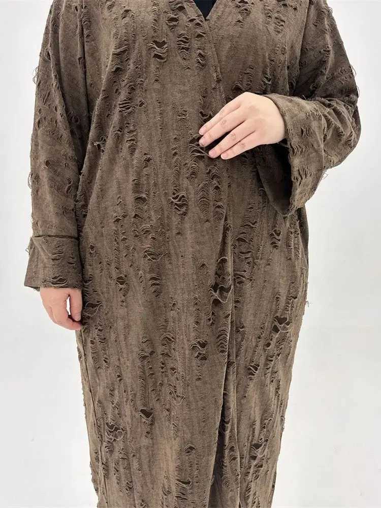 Ramadan Eid Plain Abaya Dubai Kaftan Muslim Kimono Dress Turkey Prayer Islam Abayas For Women Robe Kimono Femme Musulmane Kaftan X250514