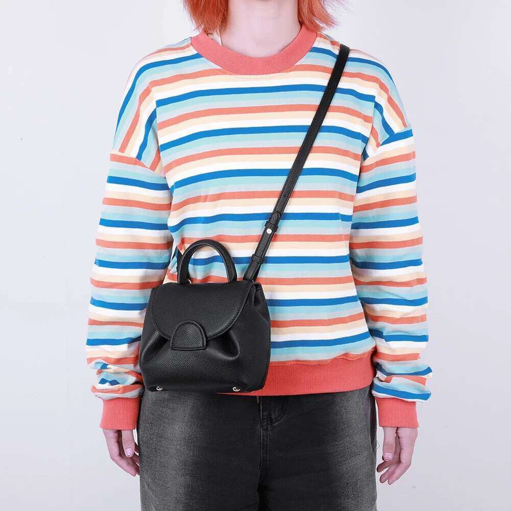 Women Fashion Shoulder Solid Color PU Leather Stylish Messenger Bag Detachable Strap Small Tote Handbag For Working Shopping