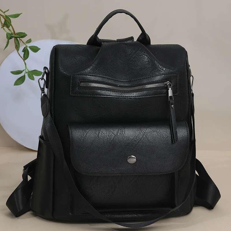 High-End Soft PU Shoulder Bag For Women, Latest Fashion Trend, Multi-Functional, Personal Leisure, Stylish Backpack, Light Trave
