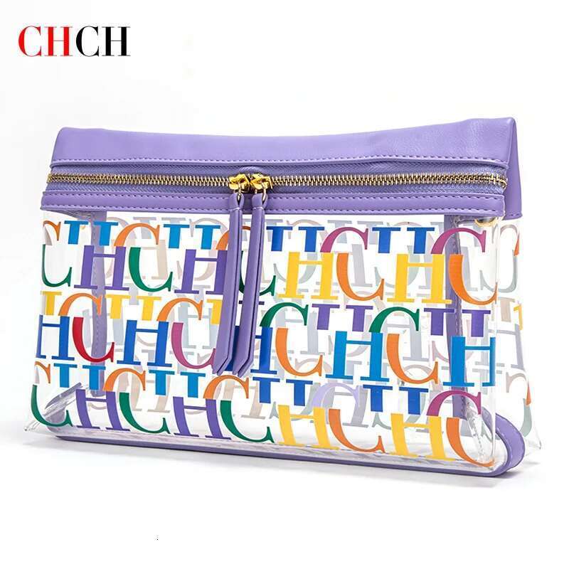 chch crossbody bag new transparent pvc womens handbag wallet 250513