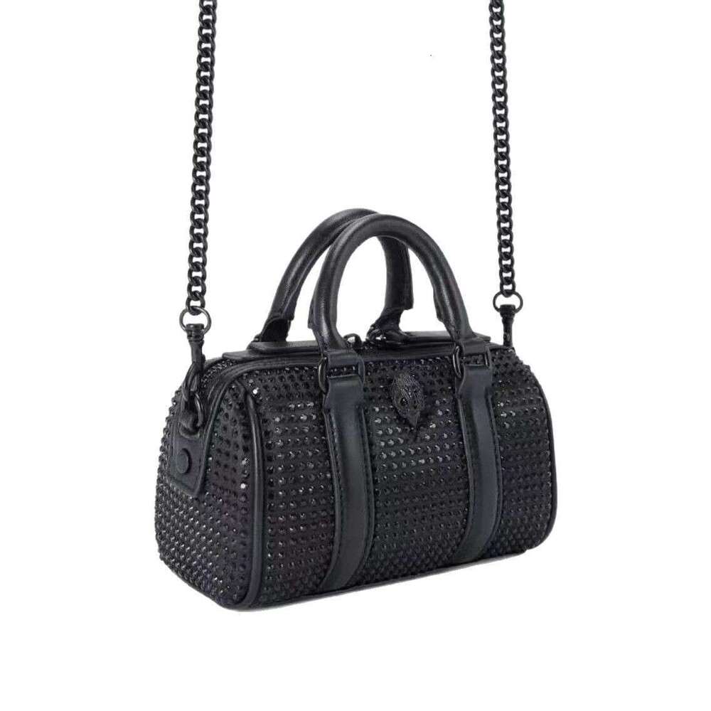 Tote Bag New Black Diamond Niche Versatile Single Shoulder Crossbody Small Eagle Head Chain Women S Bag KQ