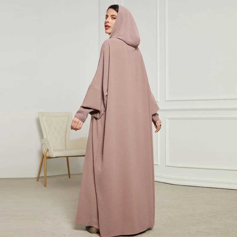 Ramadan Niqab Khimar Muslim Hoody Abaya Dubai Turkey Islam Prayer Clothes African Dresses For Women Dress Kaftan Robe Musulmane X250514