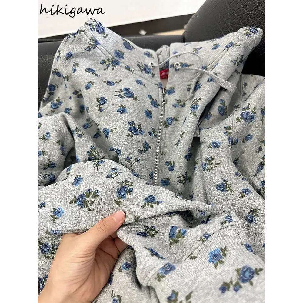 Preppy Style Fashion Hoodies Women Hooded Zipper Y2k Jackets 2025 Ropa Mujer Casual Korean Sweatshirts Tops Clothes For Teens Designer