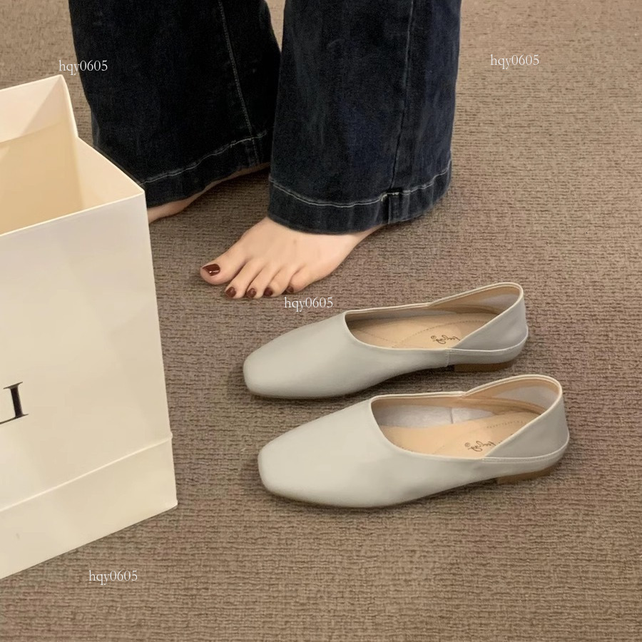 Top brand high-quality new-style designer new shoes with soft leather and soft soles for women in spring 2025, women's bean shoes new fashion sho