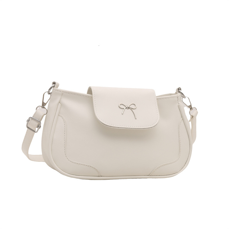 Bow Underarm Women's New 2025 Fashionable New Free Delivery Designer Bag Texture Luxury Bag Casual Shoulder Bag Crossbody Small Square Bag