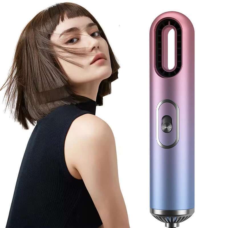Leafless Handy Hairdryer Strong Airflow Low Noise Professional Mini Portable Home Travel Hair Dryer