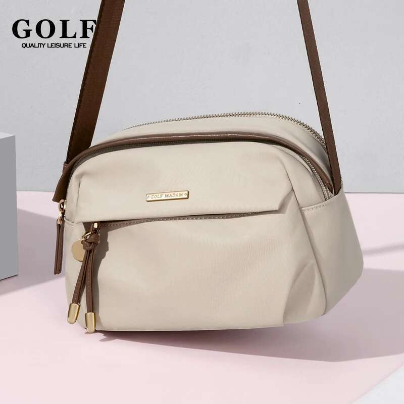 GOLF Crossbody Shoulder Bags for Women Small Casual Ladies Nylon Waterproof Female Cross Body Mini Bag Multi Pockets