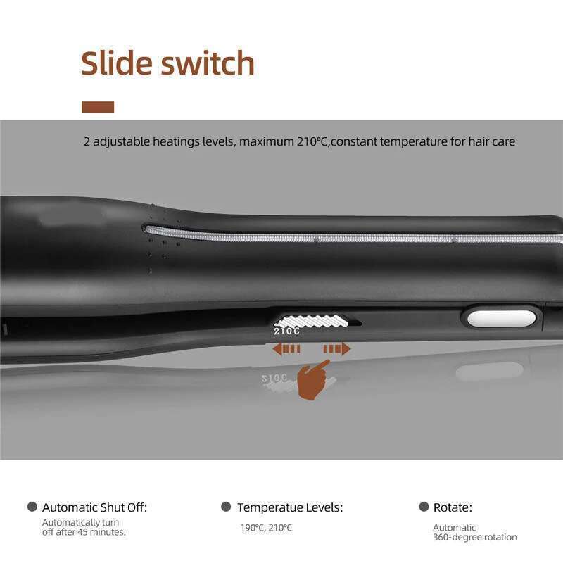 Rotating Lazy Stick Corn Whisker Splint Curling Iron Ptc Fast Negative Ion Automatic Fluffy Hair Curler