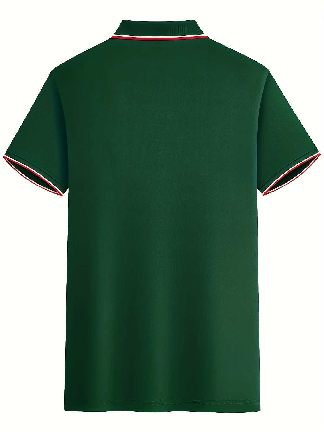 Mens 100 cotton summer casual fashion loose plus size flag pattern printed lapel short slved polo shirt top travel outfit X2505141