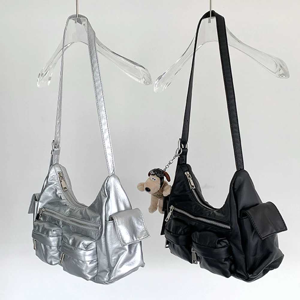 Wen Shoder Bag Soft Leather Tote Handbag Large Capacity PU Sahel Sling Bag Tree-Pocket Purse Girl Stylish Purse Z250514