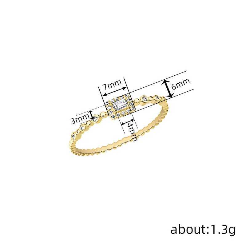 925 Sterling Silver Cubic Zirconia Rings Exquisite Wedding Band Accories for Women Newly Designed Statement JewelryXJ250514