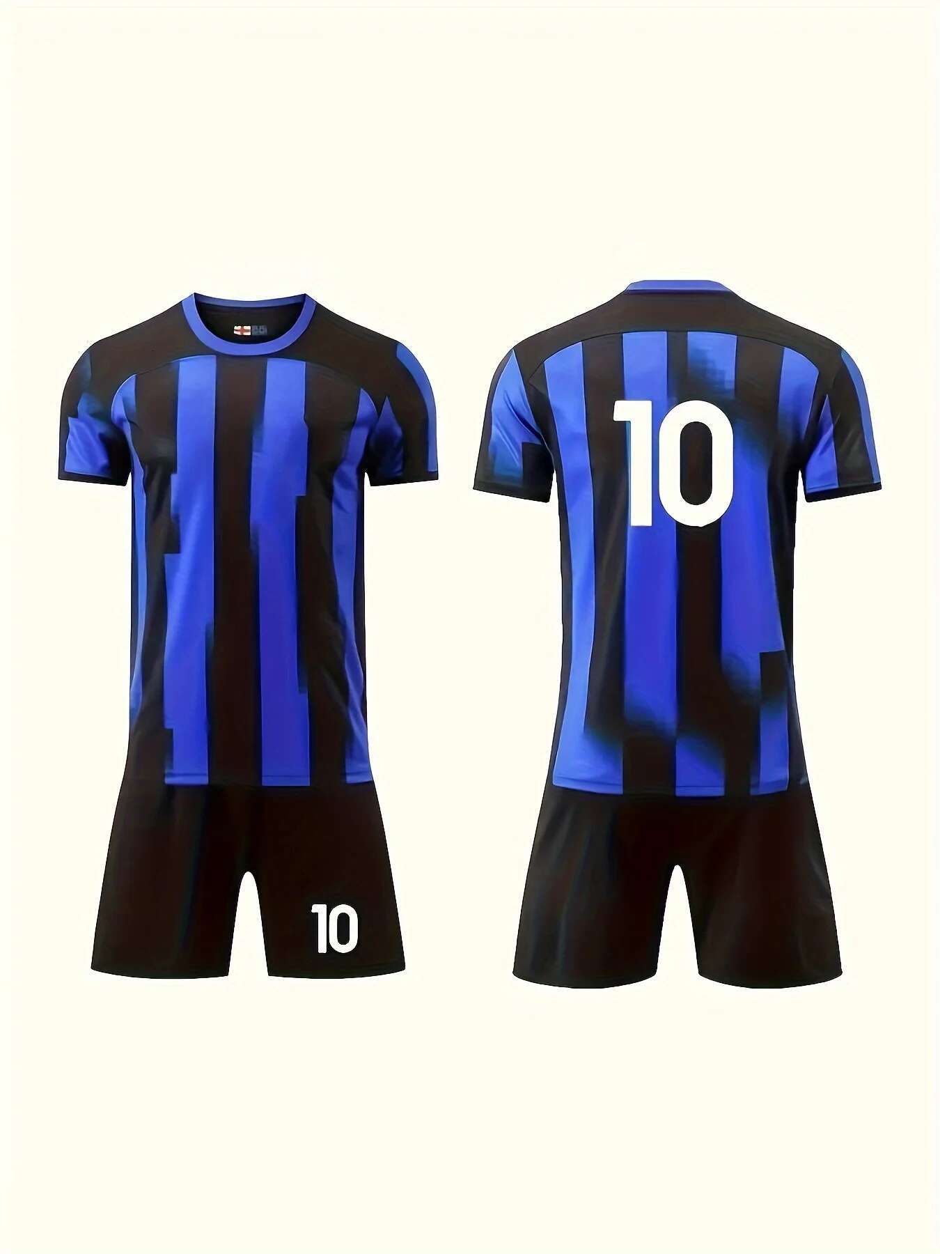 2025 Summer New Children's Unisex Set Children's Basketball And Football Clothing 3D Printed Pattern