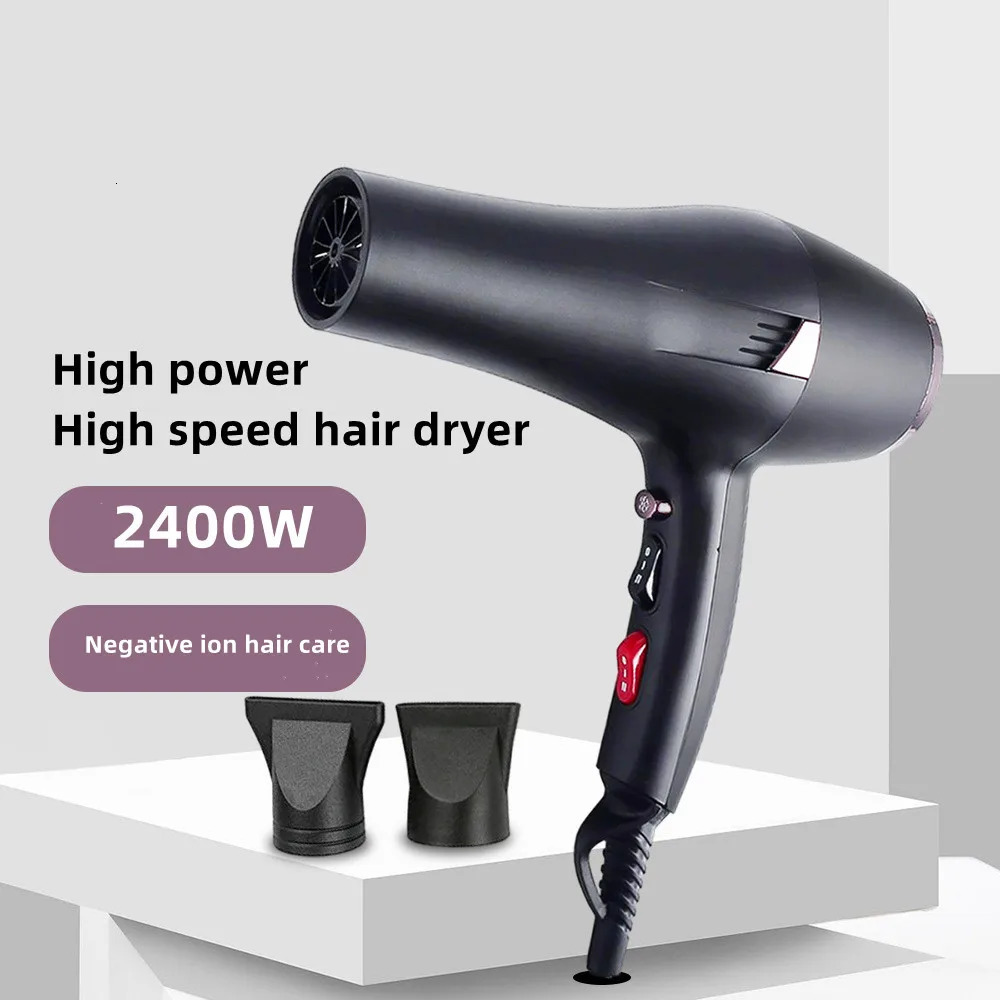 USEU High Speed Hair Dryer Vintage Color 2400W High Power Fast Drying Silent Home Hairdresser Recommendation 250513