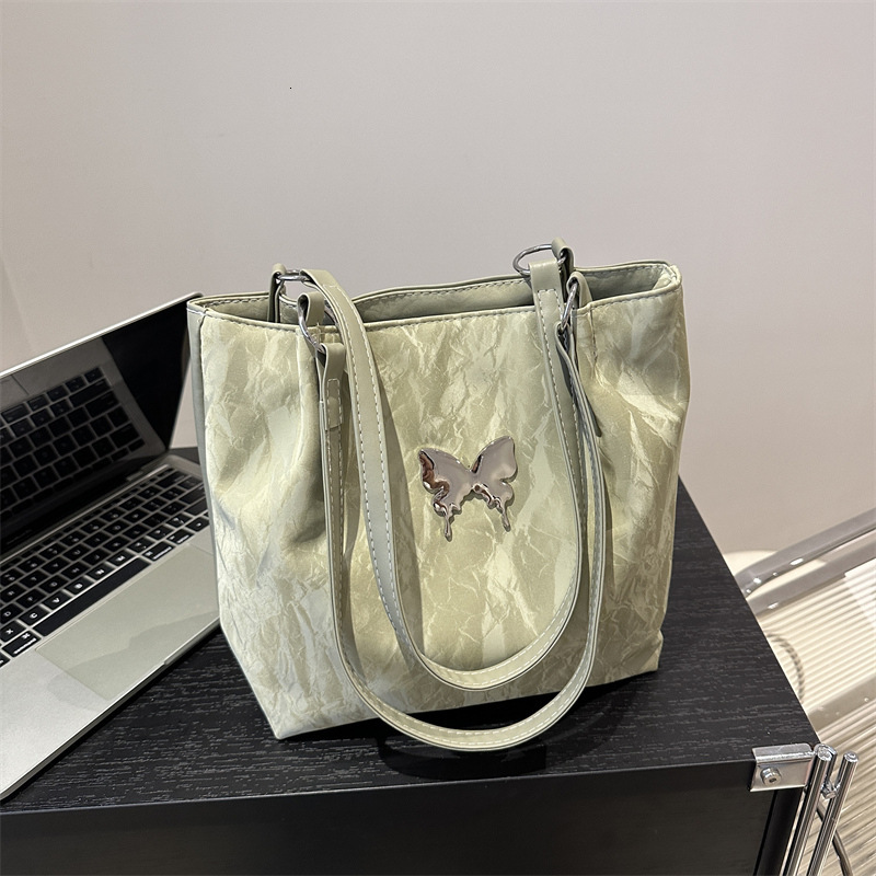 Free Delivery Designer Bag Gentle Texture Large Capacity Hand 2025 Design Bow Single Shoulder Armpit Niche Tote For Women Luxury Bag