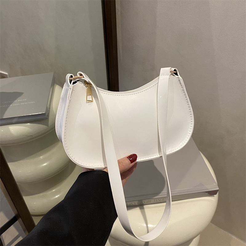 Popular New Luxury Bag Free Delivery Designer Bag Fashion Solid Color 2025 New Korean Version Single Shoulder Underarm Handbag Women's Stylish Sm