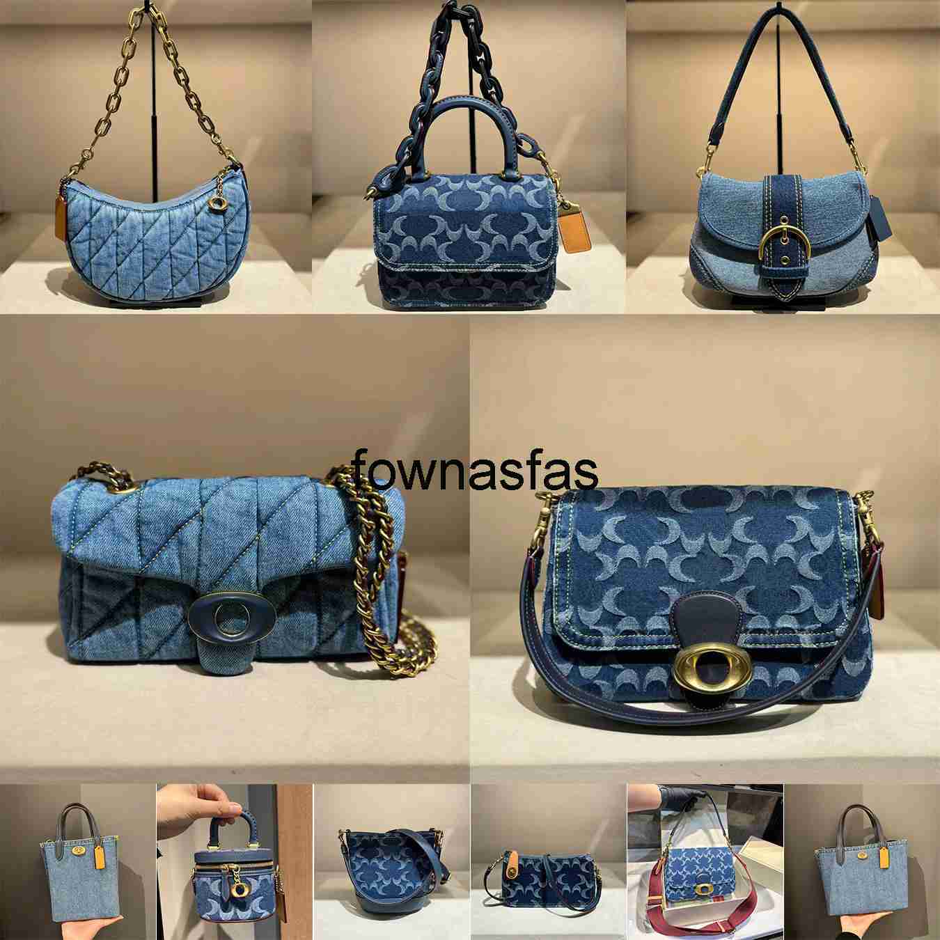 Designer Denim Bags Tabby handbag For Women Waist OTabby Fashion Shoulder Classic Bum Pack Purse Crossbody Bag quality designer women tote bag