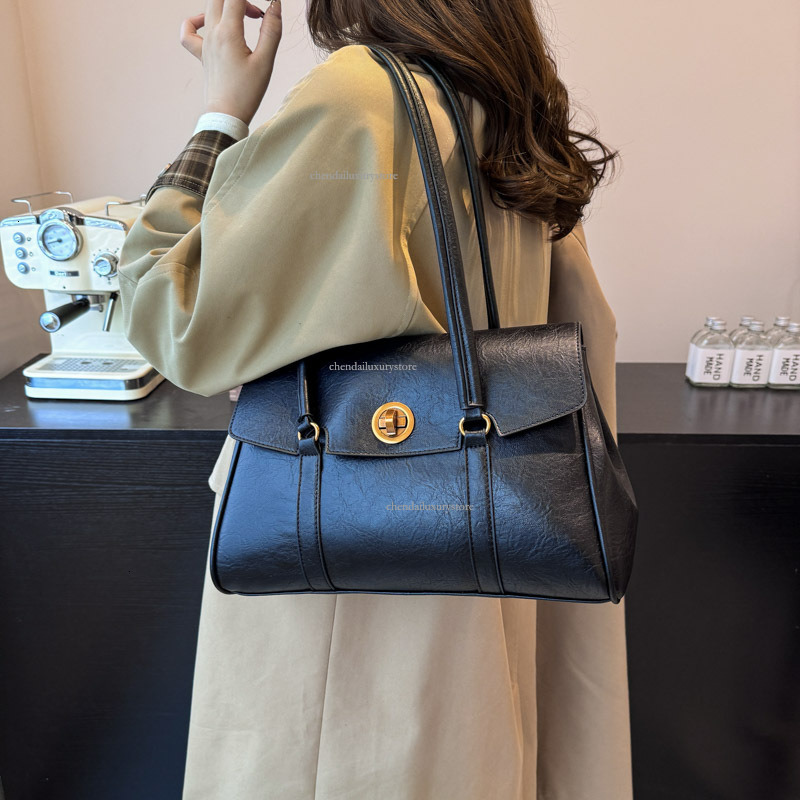 2025 Free Shipping Designer Bag Women's Fashionable New Business Briefcase Handbag Urban Simple Leisure Large Capacity Shoulder Bag Vacation Trav