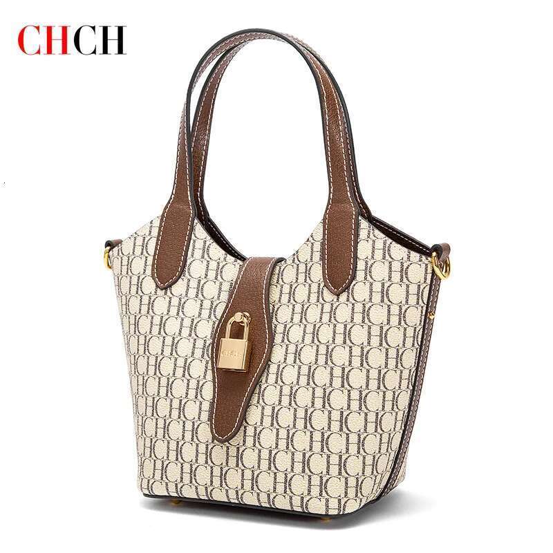 CHCH Autumn New Collection Simple Women's Vegetable Basket Handbag 250513
