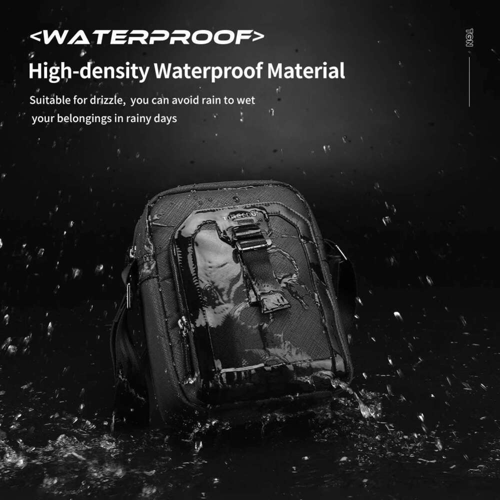 Tigernu Messenger Oxford Waterproof Shoulder 7.9" Ipad Mini Men Travel Bag Crossbody Bags Elite Series