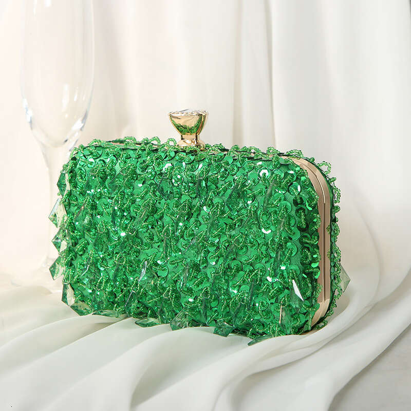 European American fashion unique design hot selling pure handmade bead handbag, socialite dress dinner women's banquet versatile evening bag, 202