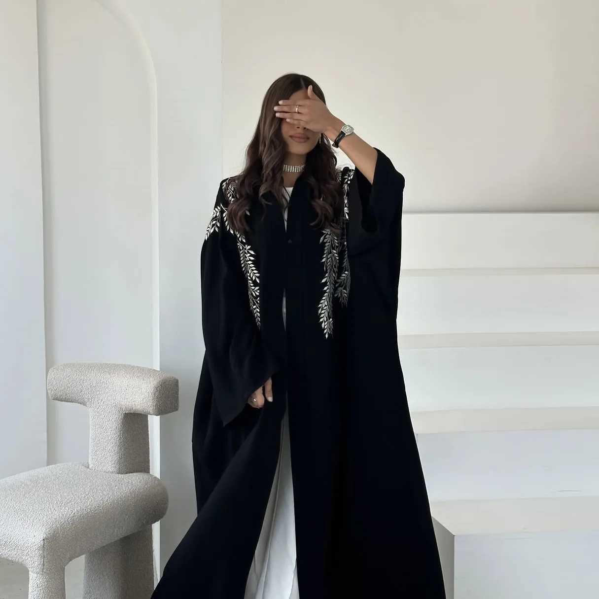 Eid Morocco Kaftan Luxury Dubai Abaya Ramadan Muslim Women Maxi Dress Kimono Cardigan Ka Caftan Marocain Femme Robe Jalabiya X250514