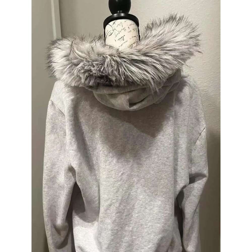 Y2k Women's Winter 2024 New Collection Versatile Casual Zip Up Comfortable Thickened Cardigan Coat Tops Solid Hoodies Designer