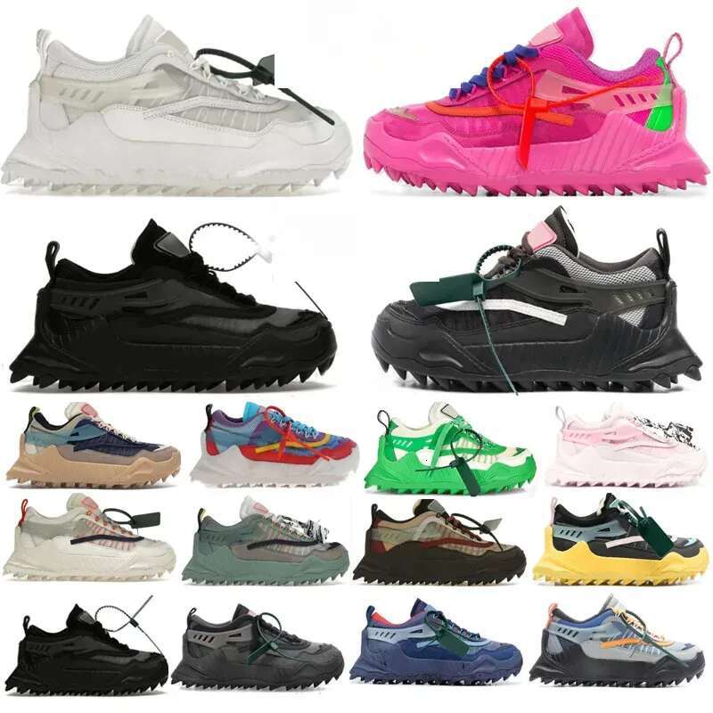 Designer OW sneakers Vulcanized Arrows shoes Women Men Platform Shoe white Lace-up Low top Mint green Chunky Sneaker 36-46