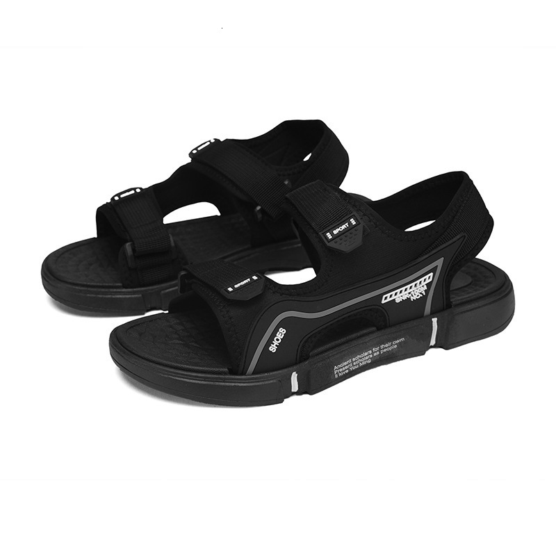 Sandals for men summer casual versatile trend outdoor wear beach sports anti slip driving shoes 250513