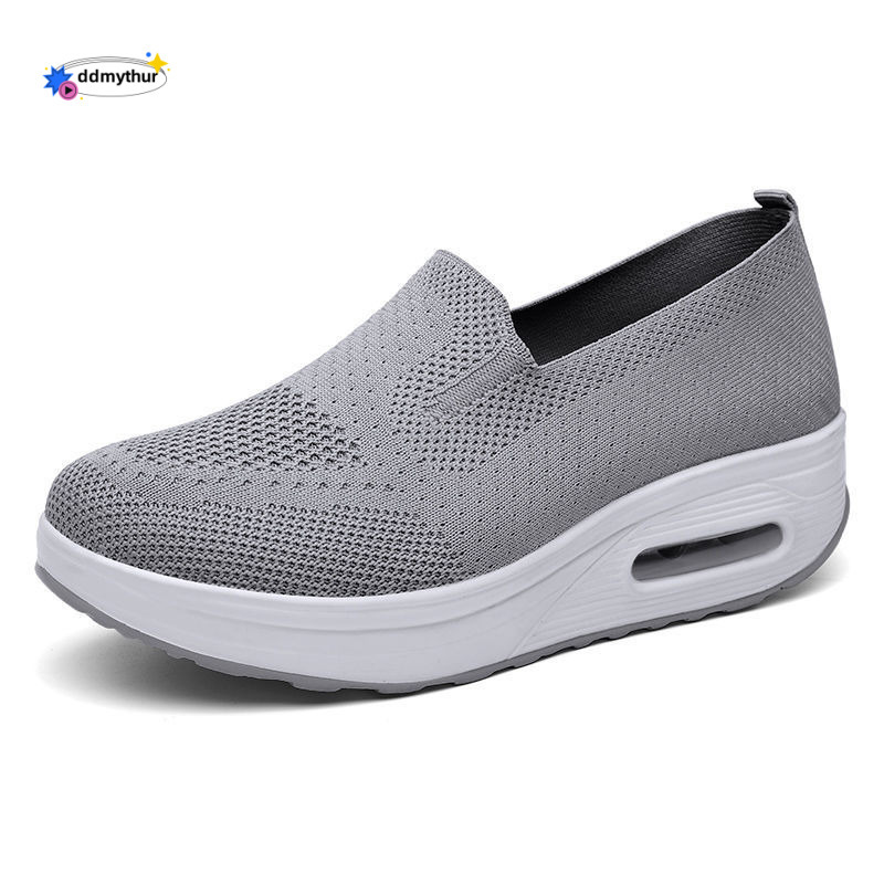 Casual new one foot thick air cushion 2023 fashion dance soft sole comfortable women's shoes ddmythur
