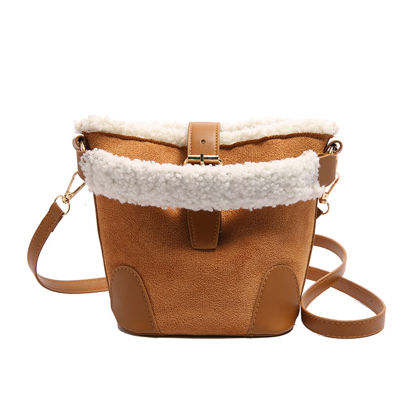New Free Delivery Designer Bag Bucket Luxury Bag Winter New Shoulder Fashionable And Versatile Handbag Autumn Large Capacity Women's Bag Highend 