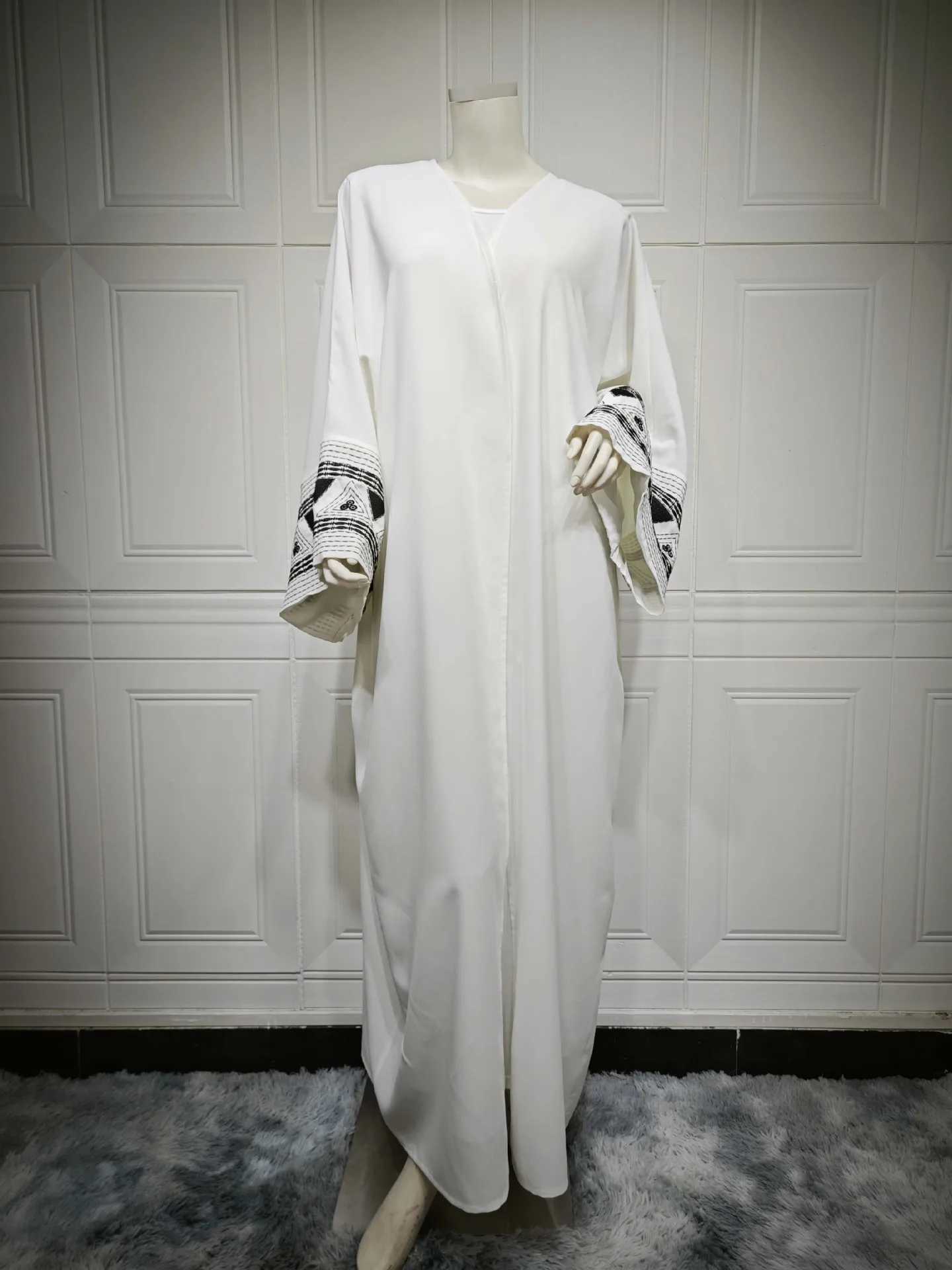 Eid Muslim Ramadan Abaya for Women Embroidery Cardigan Party Dress Dubai Long Robe Morocco Abayas Kaftan Gorgeous Clothes X250514