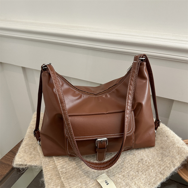 Free Delivery Designer Bag 2025 Autumn And Winter New Niche S Women's Commuting Maillard Multi Purpose Backpacks Popular This Year Tote Luxury Ba