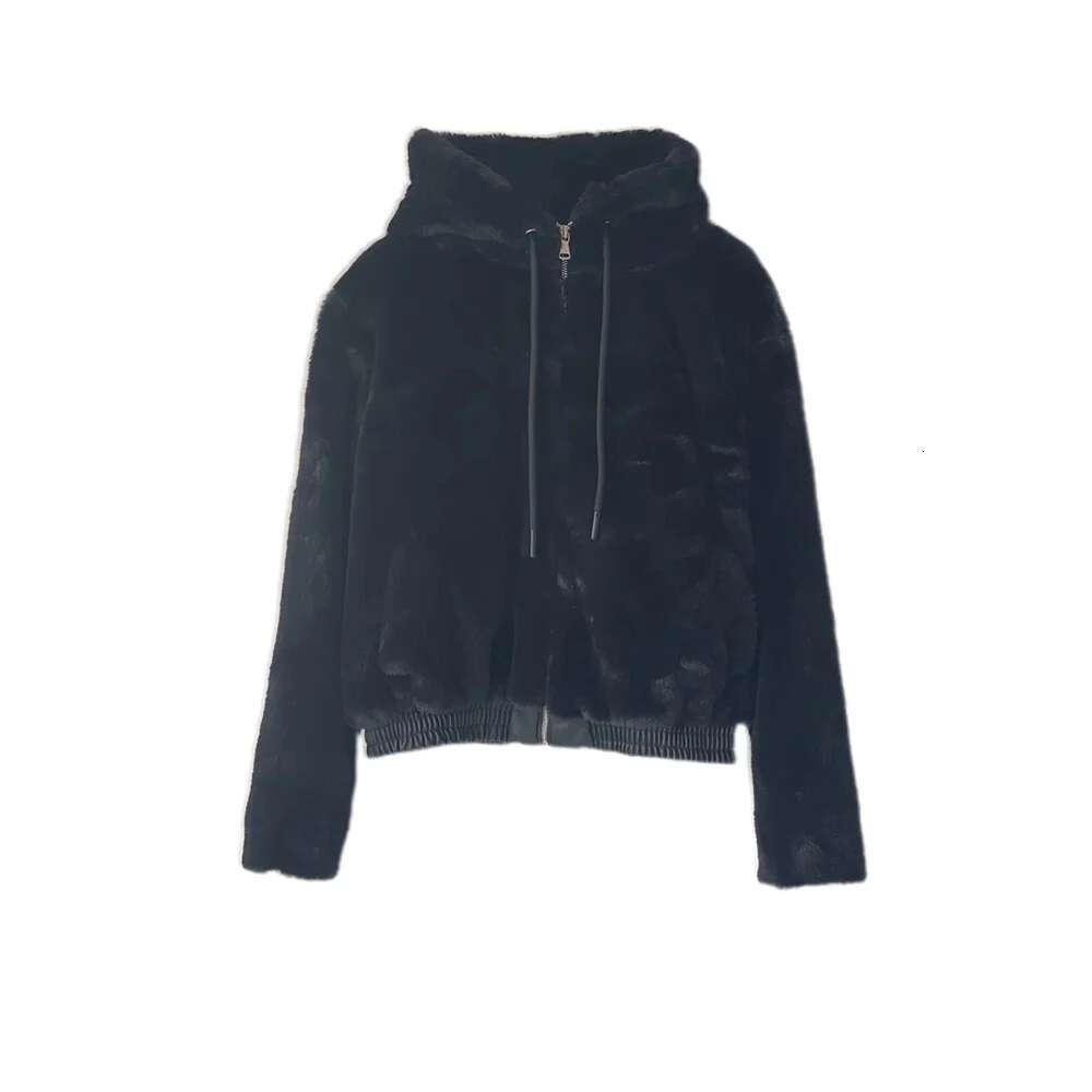 Taop&Za Autumn New Women's Fashion Casual Versatile Hooded Loose Warm Short Jacket Coat