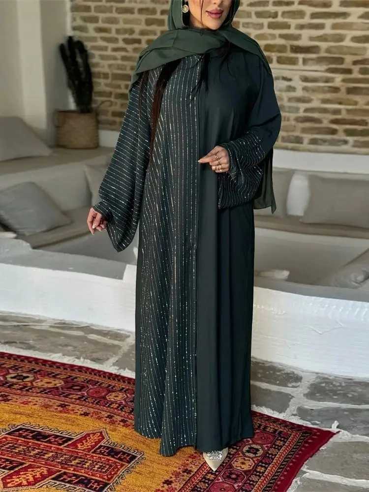 Ramadan Eid Ka Muslim Abaya Damen Dubai Long Dresses For Women Robe Djellaba Caftan Marocain Femme Musulmane Kaftan Vestidos X250514