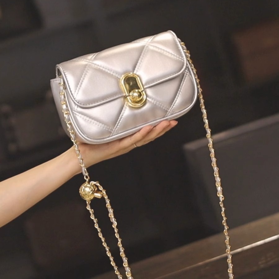 Free shipping on 2025 new designer bags Women Summer Mobile Phone Single Shoulder Square for Work Small Carrying Popular Crossbody Bag This Year