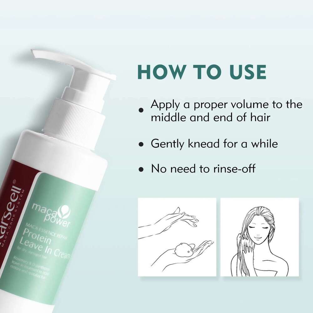 Karseell Leave In Conditioner Repair Treatment Natural Essences Organic Protein Cream For Dry Damaged Hair