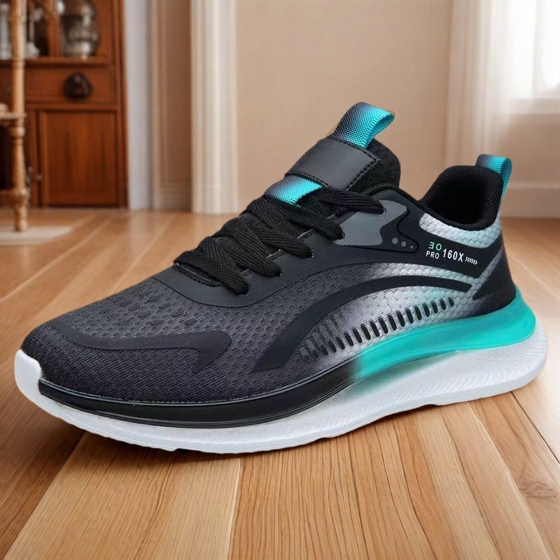 Men S Casual Shoes New Summer Breathable Mesh Casual Lace Up Running Cold Adhesive Sports Trendy Shoes For Men Ddmysaturn