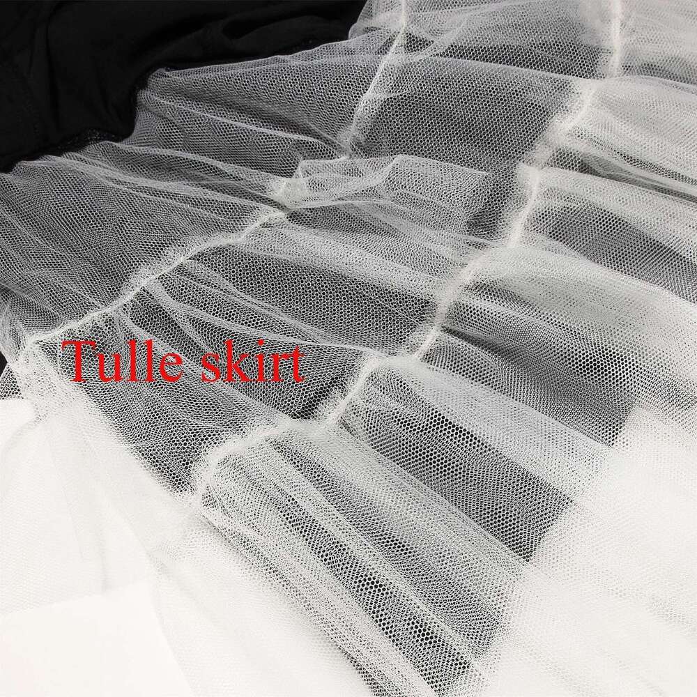 Suninheart Summer Elegant A Line Lovely Floral Print Tulle Skirt Dress Casual Holiday Party Dresses Women New Arrival