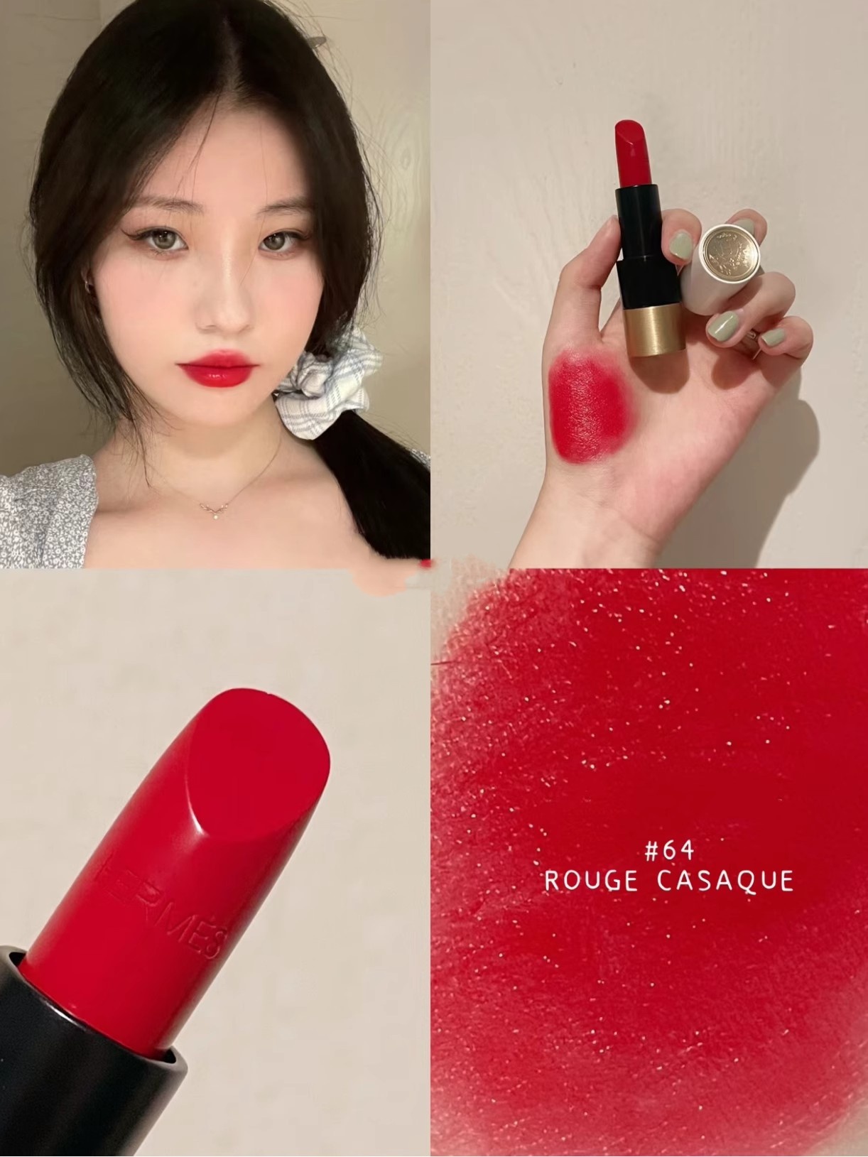 Satin Matte Lipstick Color Blocking Lipstick Moisturizing Limited Easy to Apply Makeup Easy to Handle