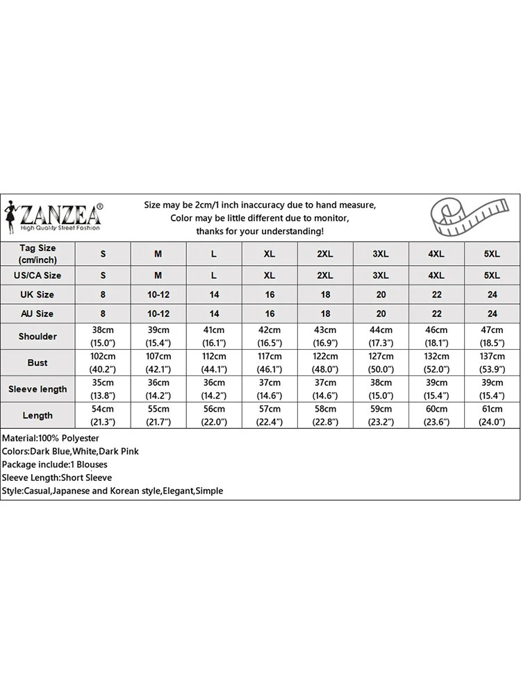 ZANZEA Women Summer Chic Blouse Korean Fashion Puff Short Sleeve Tops Vintage Ruffle Patchwork Tunic Casual Round Neck Loose Top 250514